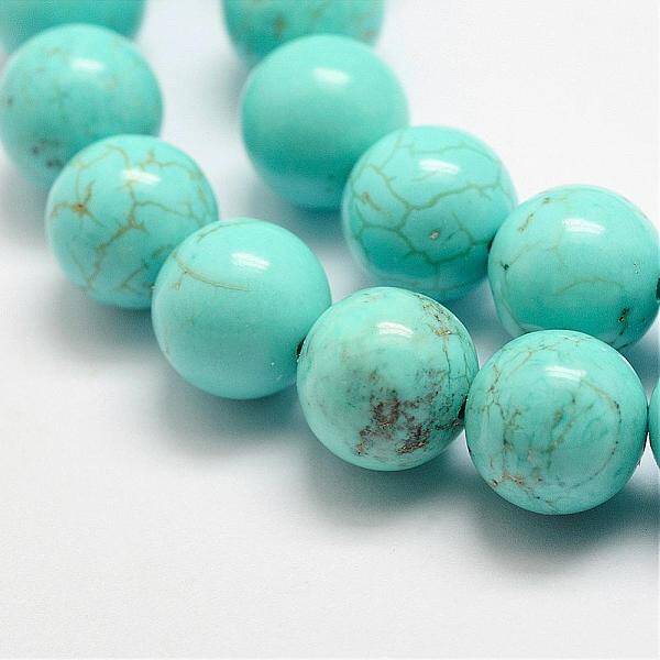 Natural Magnesite Beads Strands
