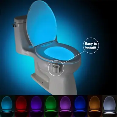 Toilet Induction LED Night Light | style: 8colors