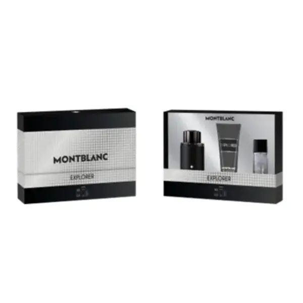 Montblanc Explorer Eau de Parfum Spray 100ml Set da 3 Pezzi