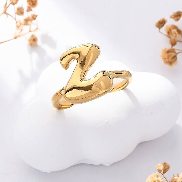 304 Stainless Steel Open Cuff Rings for Women