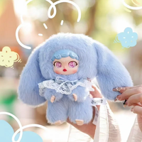 Baby Three Noci Ship From US Rabbit Country Plush Keychain Blind Box - For Home Decor or Bag Pendant - Surprise Figure Dolls ...