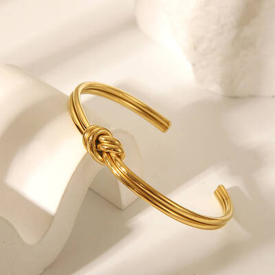 304 Stainless Steel Cuff Bracelets for Women