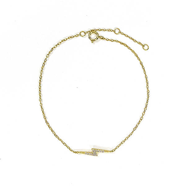 925 Sterling Silver Cubic Zirconia Link Bracelets
