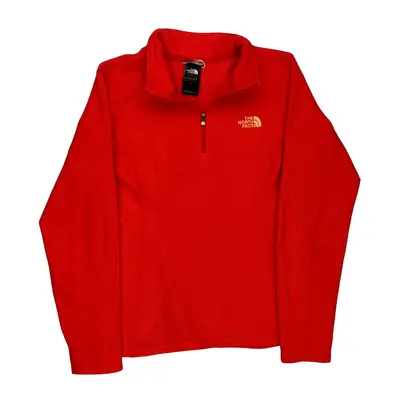 The North Face Fleece - Small Red Polyester