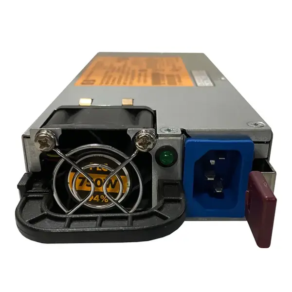HP PS-2751-6C-LF | 750-Watts 100-240V AC 9.0A 50-60Hz 80-Plus Platinum Hot-Plug Redundant Power Supply for ProLiant DL360 / D...