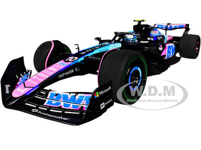 Alpine A524 #10 Pierre Gasly BWT 3rd Place Formula One F1 Sao Paulo GP (2024) Competition Series 1/18 Diecast Model Car...