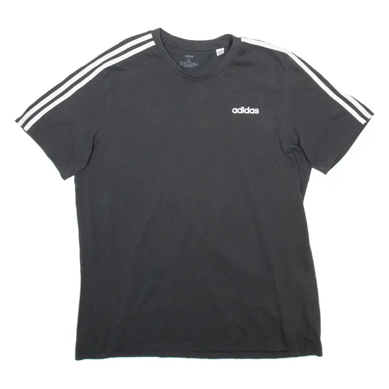 ADIDAS Mens T-Shirt Black XL
