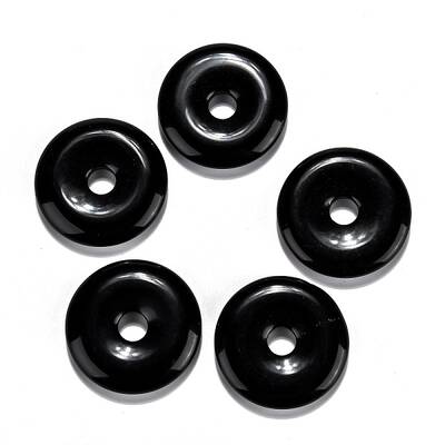 Natural Obsidian Pendants