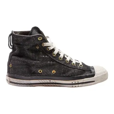 DIESEL High Top Trainers Black Synthetic Womens UK 5.5