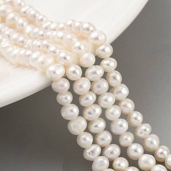 Natural Cultured Freshwater Pearl Beads Strands