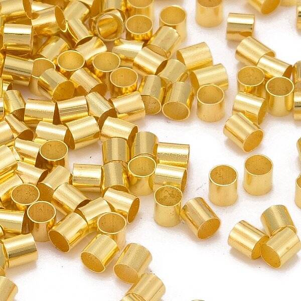 Brass Crimp Beads
