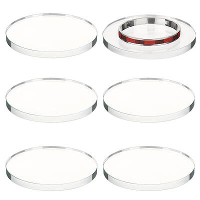 Transparent Glass Display Pedestals