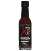 Elijah's Xtreme Reaper Hot Sauce, Natural Sweet Fruity Flavor Gourmet Carolina Reaper Hot Sauce Flavor Dip, 5oz