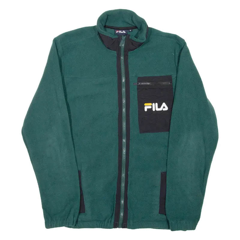 FILA Mens Fleece Jacket Green S
