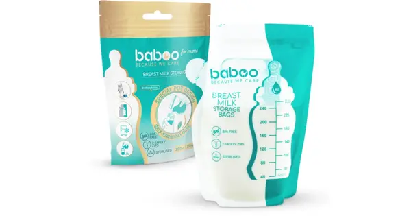 Baboo Breast milk storage bags 25×250 ml