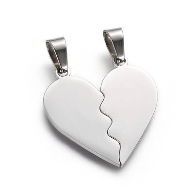 Tarnish Resistant 304 Stainless Steel Split Pendants
