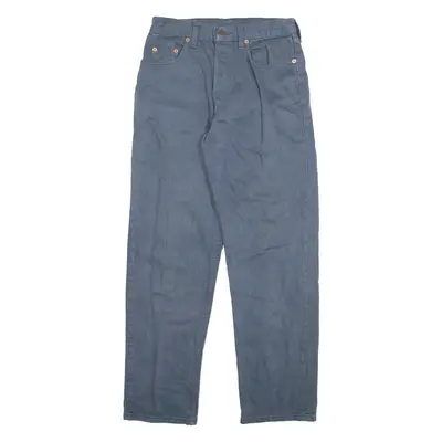 LEVI'S 618 02 Orange Tab Womens Jeans Blue Regular Straight 90s W30 L30