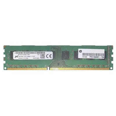 Micron MT16KTF1G64AZ-1G6E1 | 8GB DDR3-1600MHz PC3-12800 Non-ECC Unbuffered UDIMM CL11 2Rx8 1.35V 240-Pin Memory Module