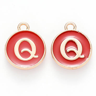 Golden Plated Alloy Enamel Charms