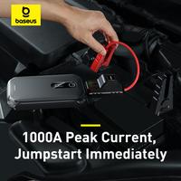 [1 Year Warranty] Baseus 12000mAh 1000A Portable Car Jump Starter (For Gasoline/Diesel Vehicle)