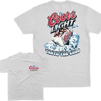 Chill in Style Coors Light T-Shirt, Trendy Apparel for Beer Enthusiasts, Gift for Men, for Women