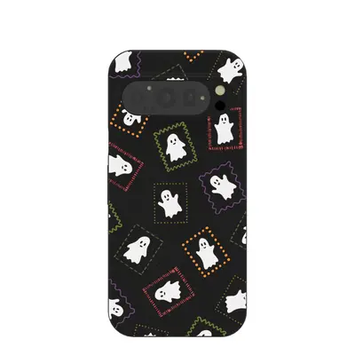 Black Ghost Stamps Google Pixel 9/9 Pro Case