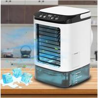 Portable Air Conditioner 4-in-1 Mini Personal ac Unit Upgraded Air Cooler Cooling Fan Small Air Conditioner 900ml Tank 3 Cool...