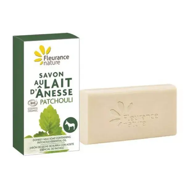 Fleurance nature Donkey Milk Patchouli Soap (100g)
