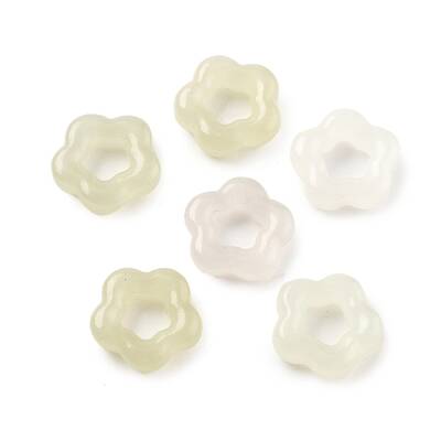 Natural Hetian Jade Linking Rings