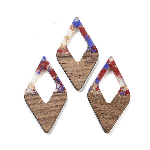 Walnut Wood Pendants