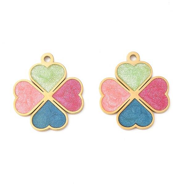 304 Stainless Steel Enamel Pendants