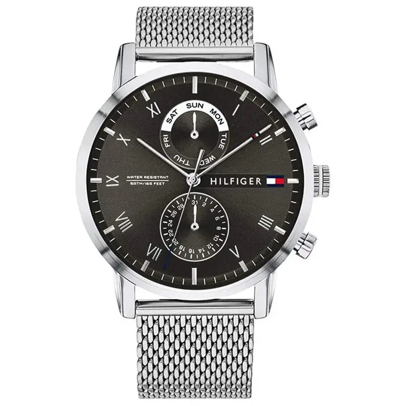 Tommy Hilfiger 1710402 Black Dial Kane Men's Watch
