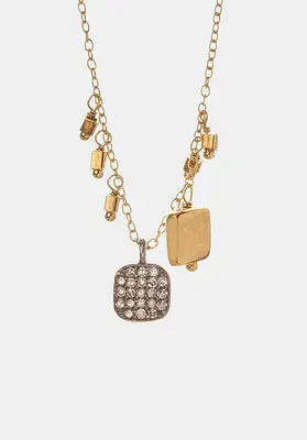 Necklace Mimi Argent-Dore-Or | Color: ARGENT DORE OR | Size: U