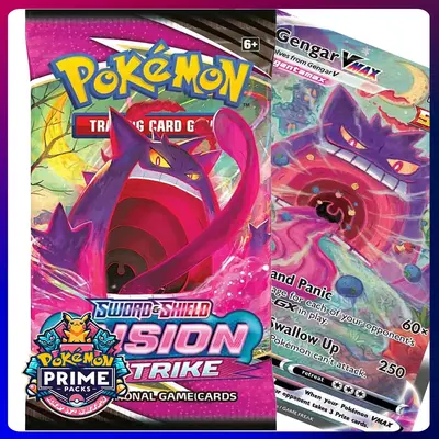 Pokémon Fusion Strike Booster Pack [Opened LIVE]