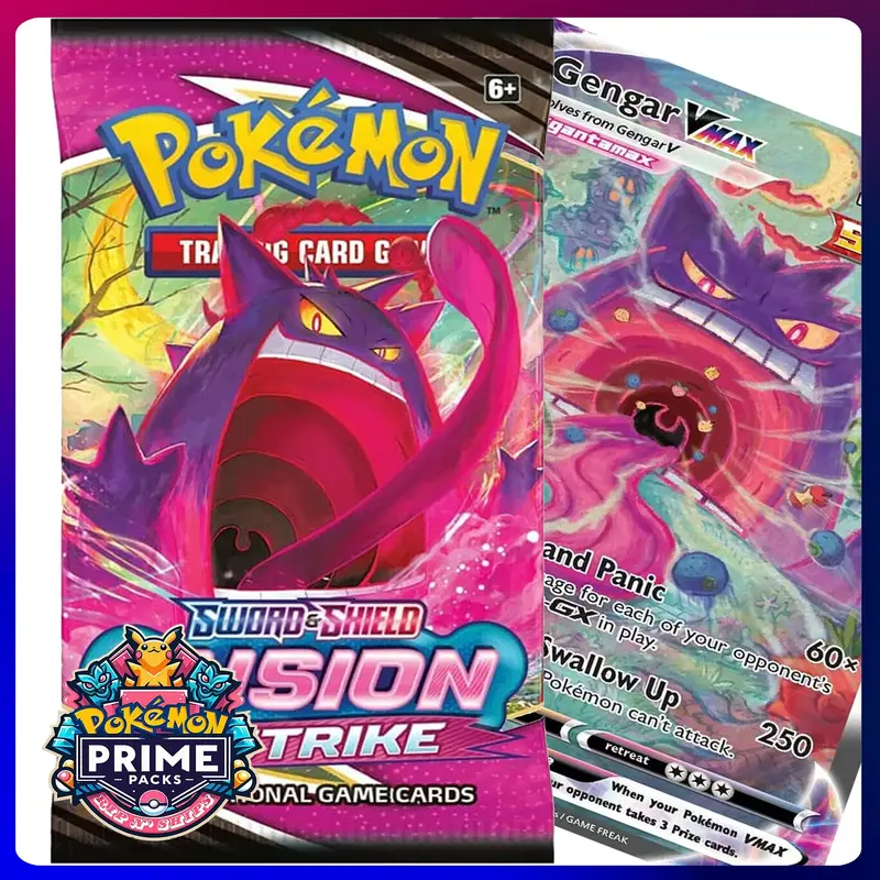 Pokémon Fusion Strike Booster Pack [Opened LIVE]