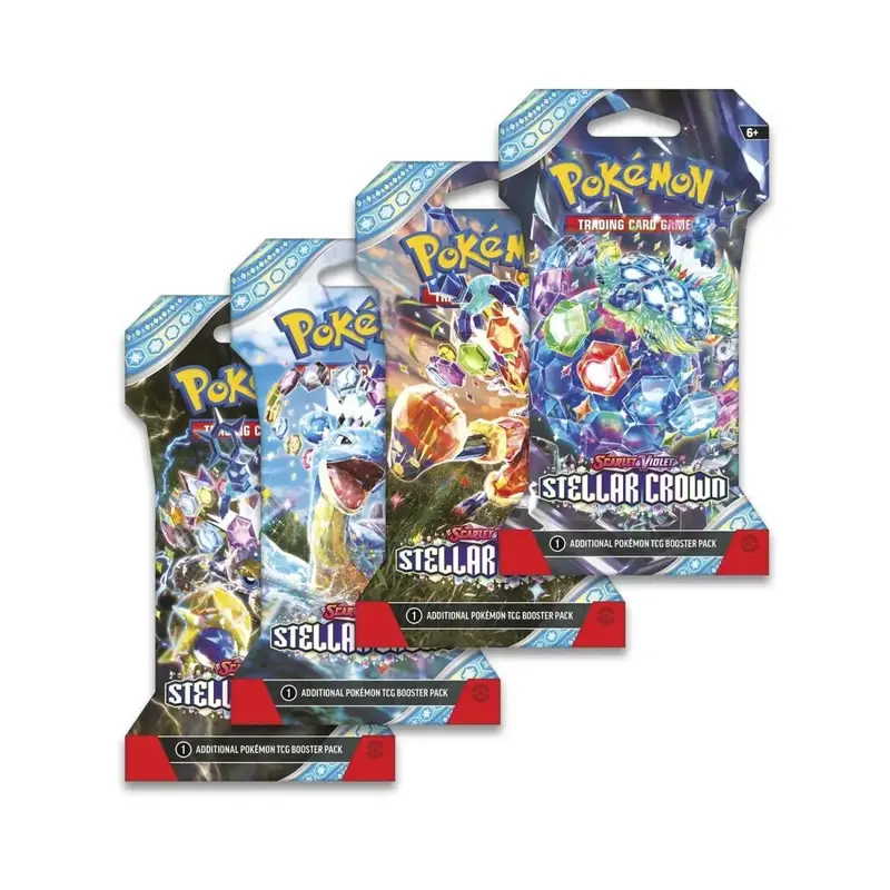 Pokemon TCG: Scarlet and Violet-Stellar Crown Sleeved Booster Pack