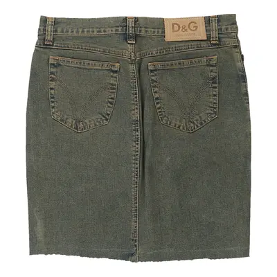 Dolce & Gabbana Mini Denim Skirt - 30W UK 10 Dark Wash Cotton | Size: UK 10