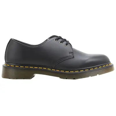 Dr. Martens Felix Rub Off Vegan 1461 3 Eyelet Synthetic Unisex Lace Up Shoes - Black - Size:US 8 Women / 7 Men