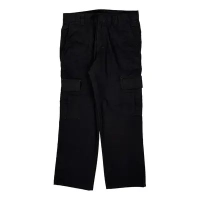Number One Cargo Trousers - 34W 30L Black Polyester Blend