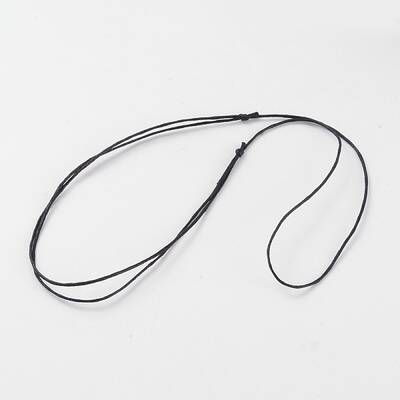 Korea Waxed Cotton Cord Necklace Making