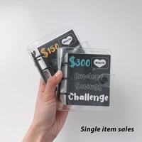 Savings Challenge Binder, $150/300/500/1000 Budget Binder with Cash Accessories and Envelopes for Easy Money Saving, Budget O...
