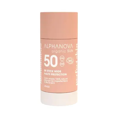 Alphanova Organic Sun BB Stick Nude Bio SPF50 17g