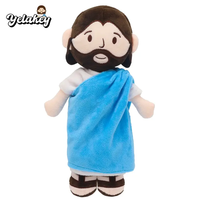 Yelakey Jesus Plush Toy, Soft and Comfy Plushies for Kids and Adults, Religious Party Favors Gifts for Kids, Religious Gift, ...