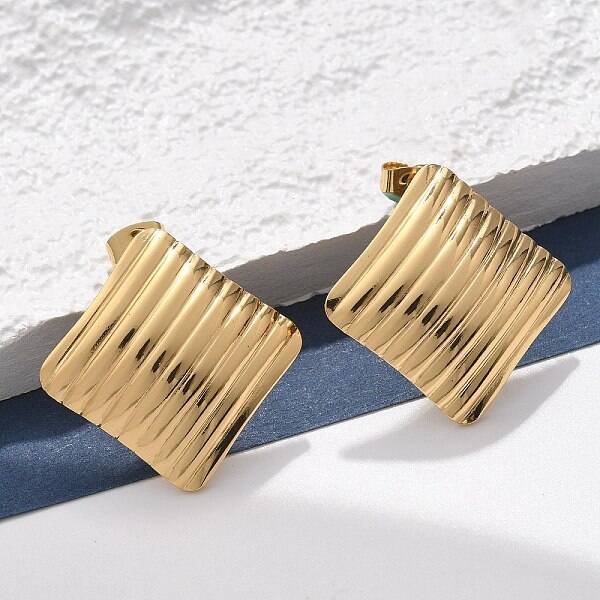 304 Stainless Steel Stud Earrings