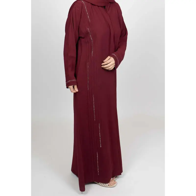 Nuha – Maroon Abaya