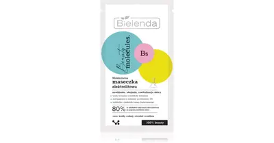 Bielenda Beauty Molecules hydrating face mask with soothing effect 8 g