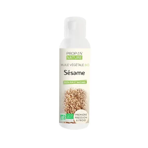 Propos'Nature Organic Sesame Vegetable Oil 100ml