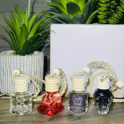 Car Air Freshener - Hanging - Non-Toxic - Phthalate Free Fragrance Oils - Car Diffuser