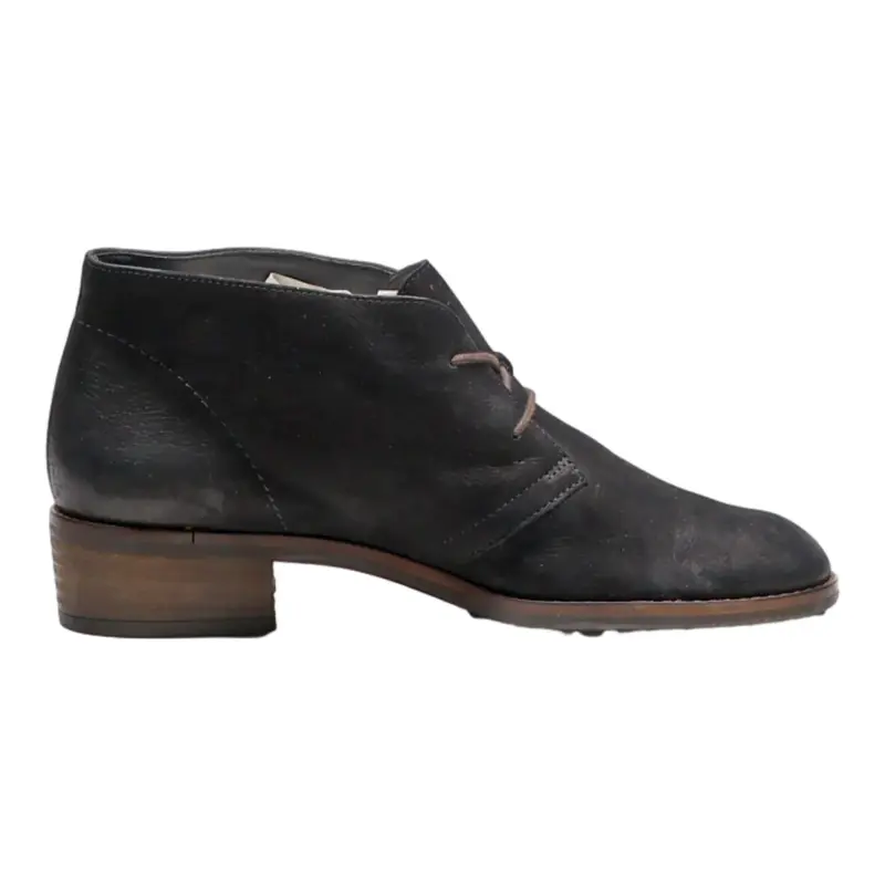 PAUL GREEN Ankle Boots Black Leather Womens UK 5.5