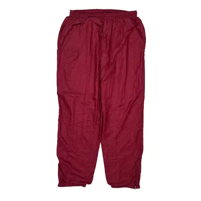 Cleo Baggy Tracksuit - Medium Burgundy Nylon